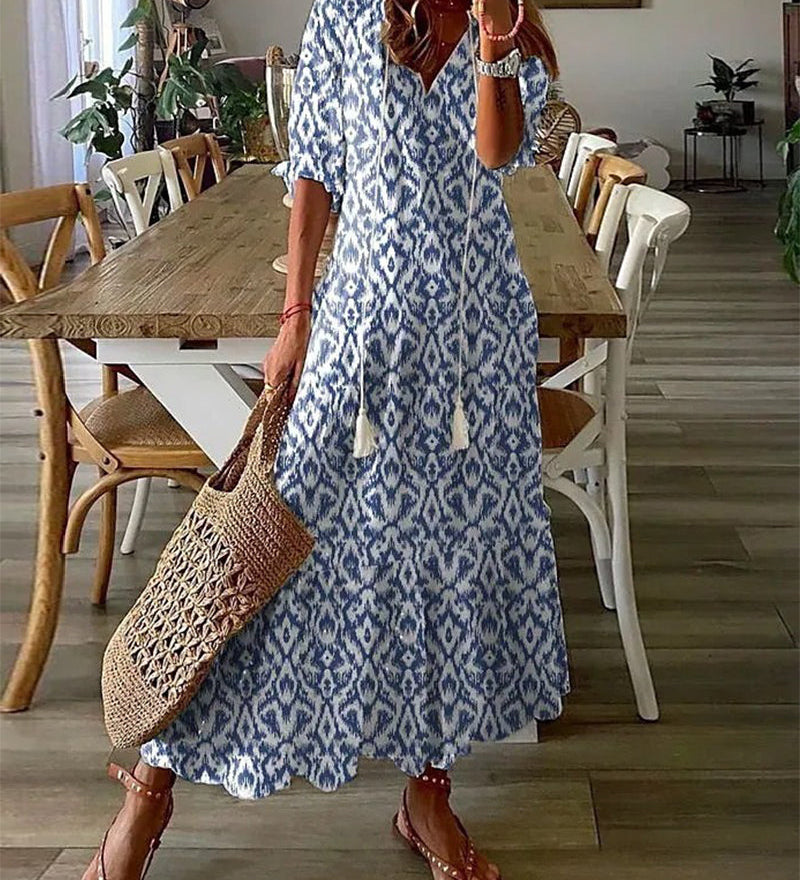 ARIA | Vestido Boho de Cobertura de Barriga