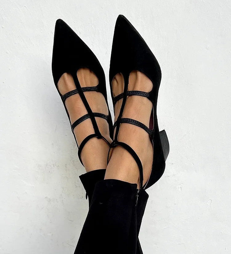 Nancy | Tacones Elegantes con Tiras