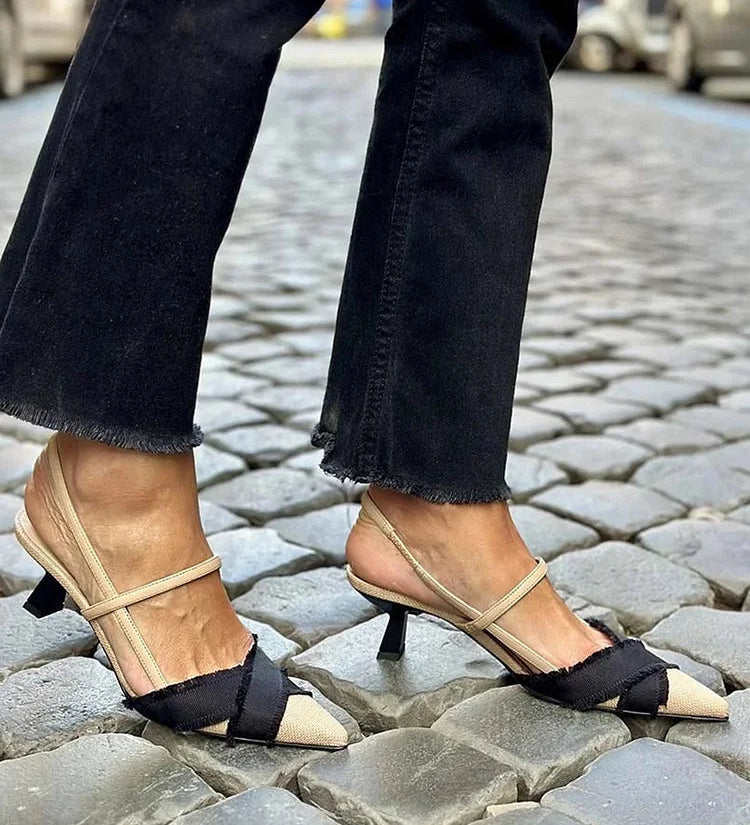 Donna | Tacones Balerina Abiertos