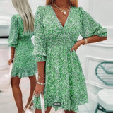 Sunna - Vestido Floral Elegante