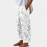 Pantalones Relajados Suave Pradera