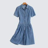 Emma | Vestido de Denim Diario