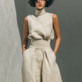 Venancia™ | Conjunto Minimalista Top y Pantalón Ancho