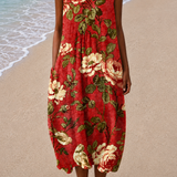 Grace - Vestido Midi Sin Mangas de Corte Relajado para Mujeres