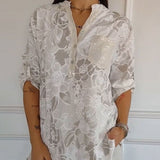 Avery | Blusa Elegante con Bolsillo