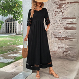 Aubrey™ – Vestido midi que favorece y suaviza el abdomen