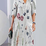 Scarlett | Vestido Floral en Capas