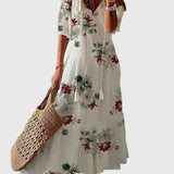 Ramona | Vestido Maxi Boho Vintage de Verano