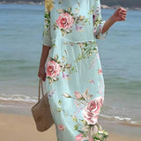 Brya | Vestido Flor de Atardecer