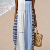 Claire - Vestido Midi Sin Mangas de Corte Relajado para Mujeres