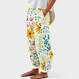 Pantalones de Jardín Florales Cómodos