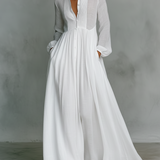 Serena - Vestido Maxi de Botones Fluidos