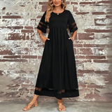 Aubrey™ – Vestido midi que favorece y suaviza el abdomen