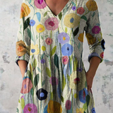 Louise | Blusa Larga con Escote en V