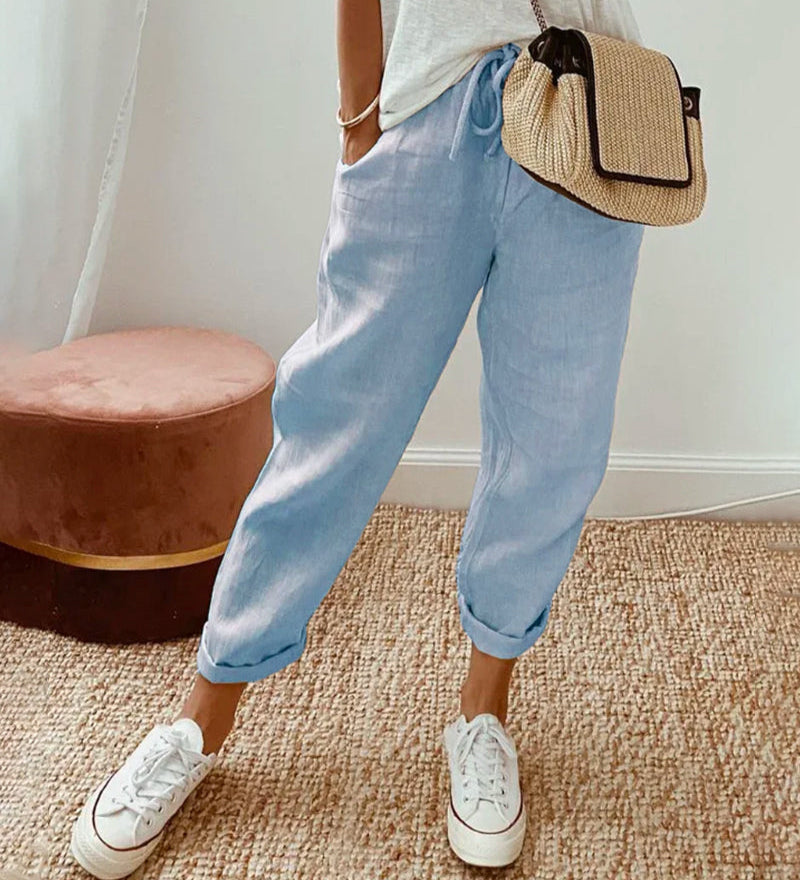 Pantalones Fluidos Cómodos y Elegantes