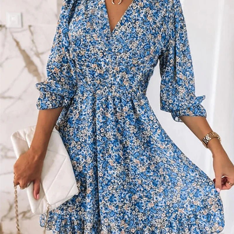 Vera | Vestido Floral Elegante