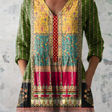 Emilie | Blusa Larga con Escote en V