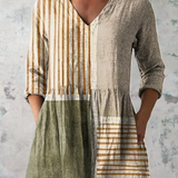 Camille | Blusa Larga con Escote en V
