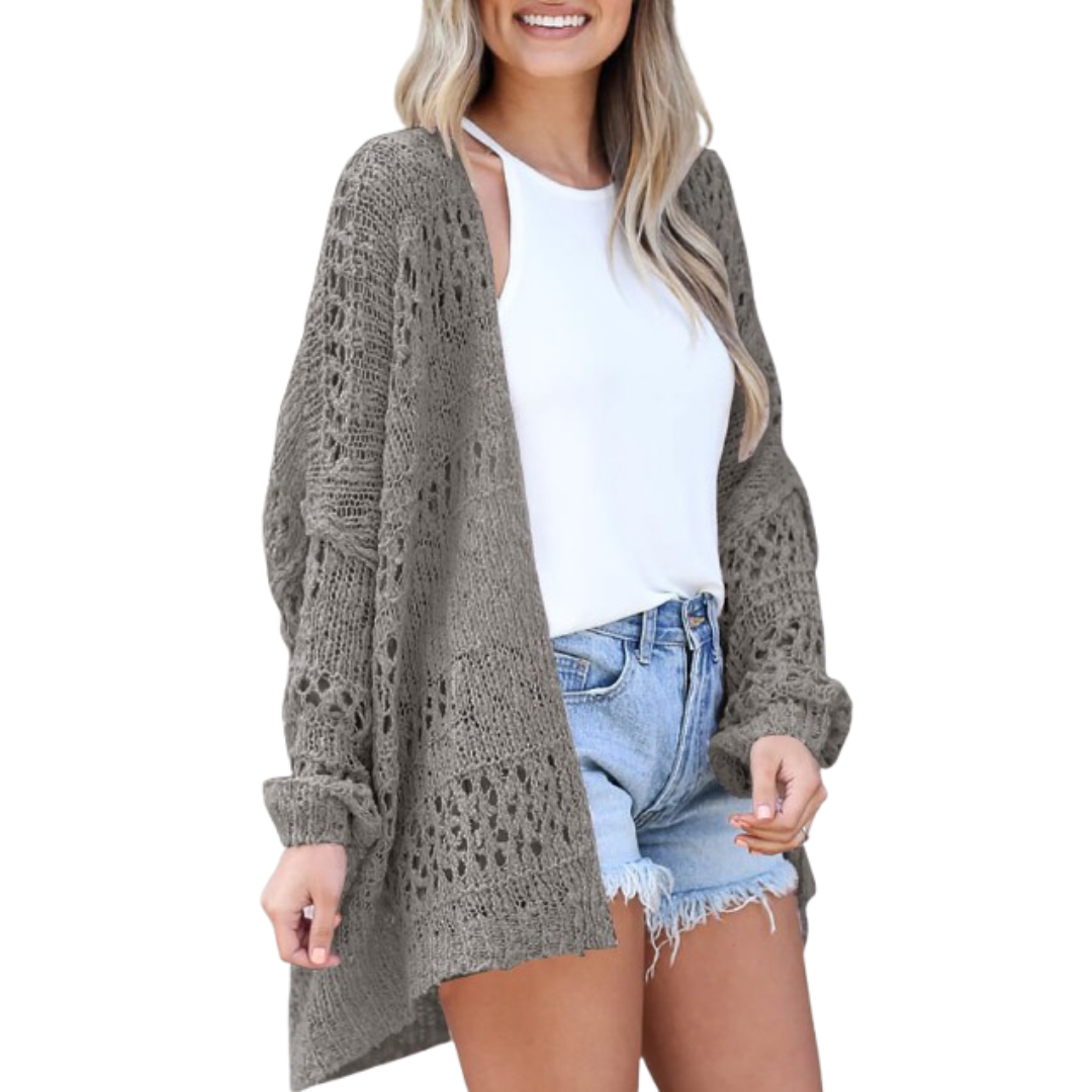 NAOMI | Cárdigan Boho de Verano Ligero y Oversized