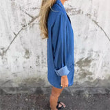 Sarah | Blazer de Denim Sin Esfuerzo