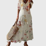 Ramona | Vestido Maxi Boho Vintage de Verano