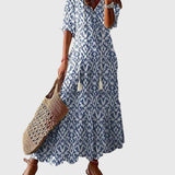 Ramona | Vestido Maxi Boho Vintage de Verano