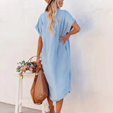 SAVANNAH | Camisa-vestido con bolsillos