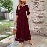 Cerelia | Vestido Midi Que Acentúa la Cintura