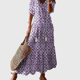 Ramona | Vestido Maxi Boho Vintage de Verano