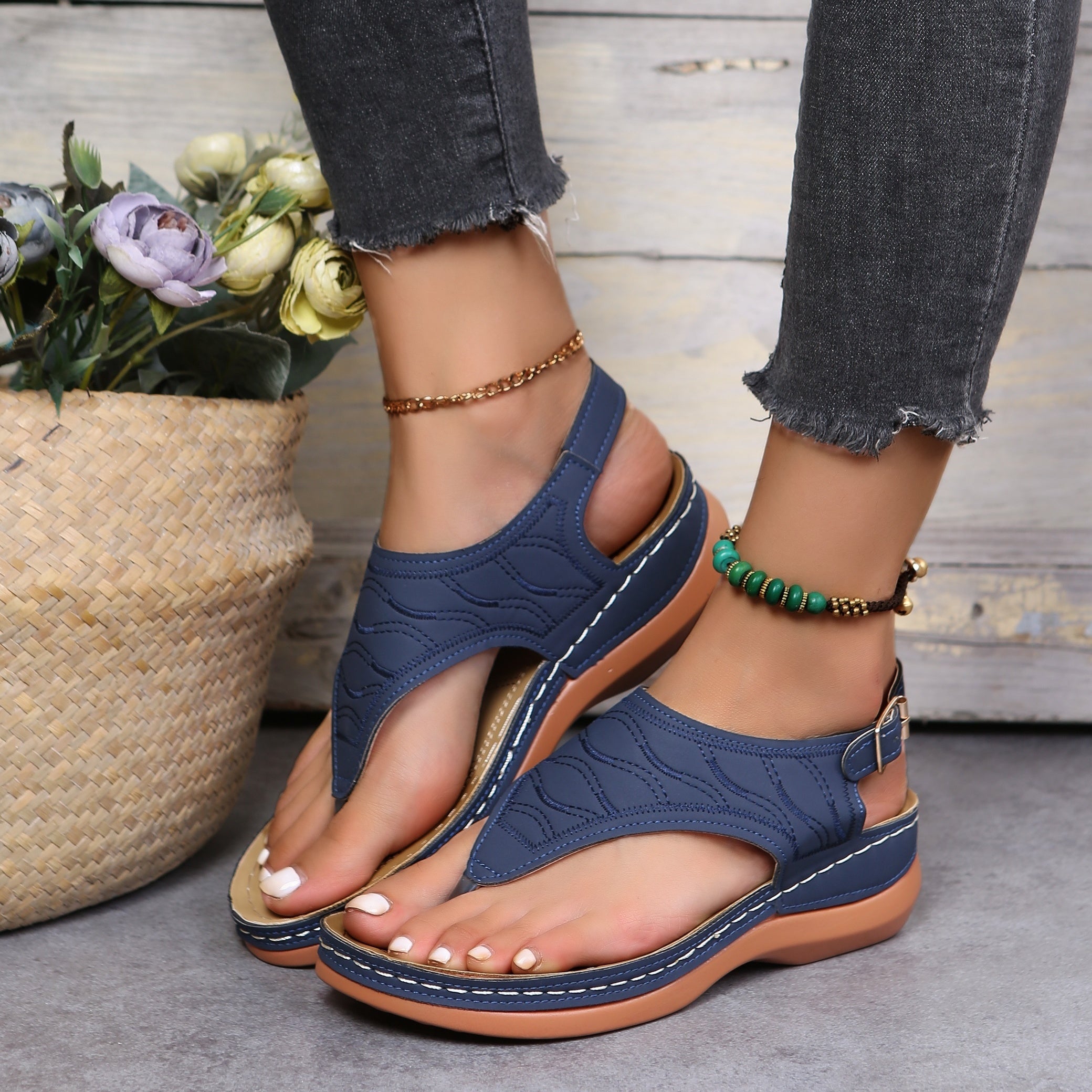 Sandalias Clara de Confort Ergonómico