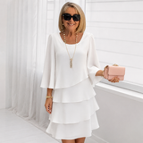 Catherine - Vestido Elegante y Cómoda con Volantes