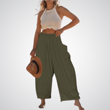 ELENA | Pantalones Cómodos de Pierna Ancha