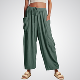 ELENA | Pantalones Cómodos de Pierna Ancha