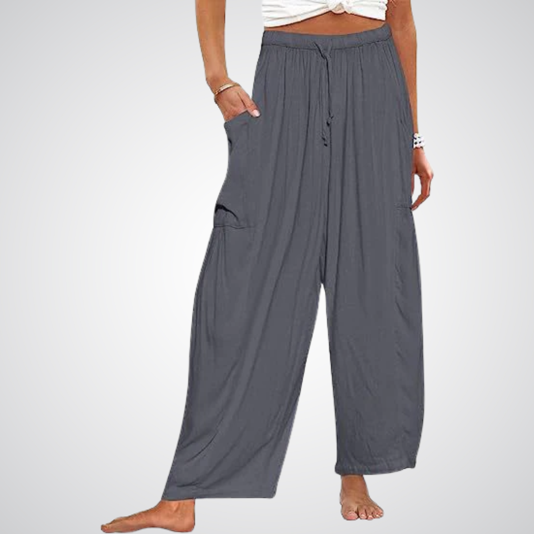 ELENA | Pantalones Cómodos de Pierna Ancha