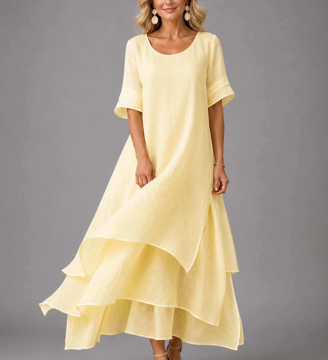Liora™ | Vestido Maxi Fluyente Gracia