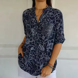 Camila | Blusa Elegante con Bolsillo