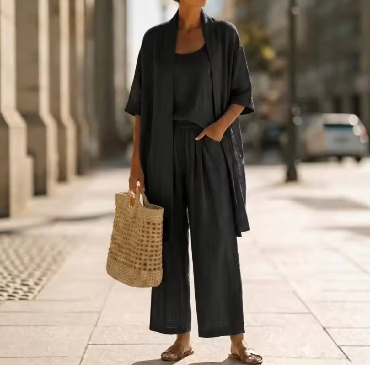 Abigail | Conjunto Elegante de Tres Piezas