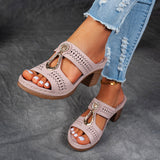 Linda | Sandalias ortopédicas de confort con tacón alto