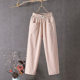 Alyra - Pantalones Relajados con Bolsillos
