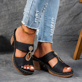 Linda | Sandalias ortopédicas de confort con tacón alto