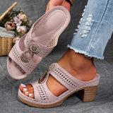 Linda | Sandalias ortopédicas de confort con tacón alto