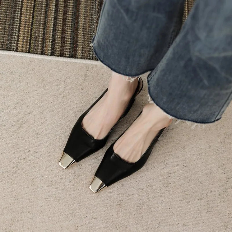 Layla | Tacones Slingback de Punta