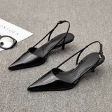 Madison | Tacones Bajos de Dama con Correa