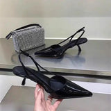 Madison | Tacones Bajos de Dama con Correa