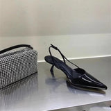 Madison | Tacones Bajos de Dama con Correa
