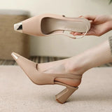 Layla | Tacones Slingback de Punta