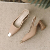 Layla | Tacones Slingback de Punta