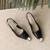 Layla | Tacones Slingback de Punta