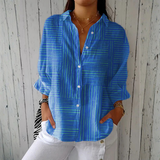 Ashley™ | Blusa a Rayas Azure