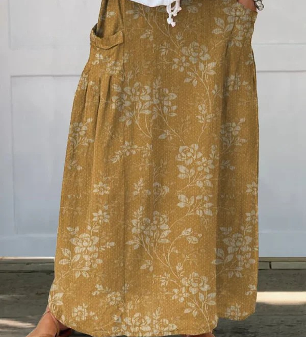 Falda Estampada Ligera